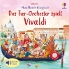 Buchcover und Innenansicht für das Buch: Mein Klassik-Klangbuch: Das Tierorchester spielt Vivaldi