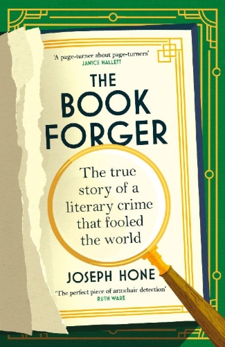 Buchcover und Innenansicht für das Buch: The Book Forger
