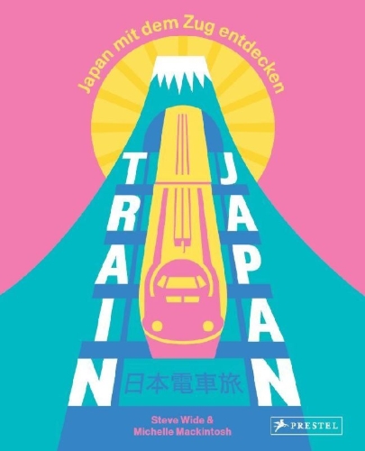 Buchcover und Innenansicht für das Buch: Train Japan Travel