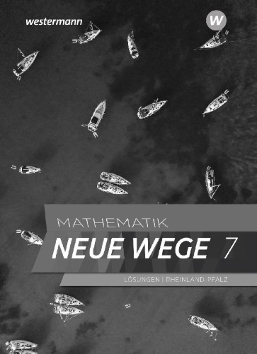 Buchcover und Innenansicht für das Buch: Mathematik Neue Wege SI 7. Lösungen. Für Rheinland-Pfalz