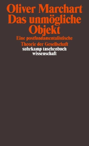 Buchcover und Innenansicht für das Buch: Das unmögliche Objekt