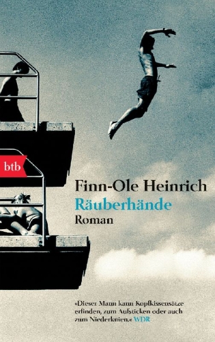 Buchcover und Innenansicht für das Buch: Räuberhände