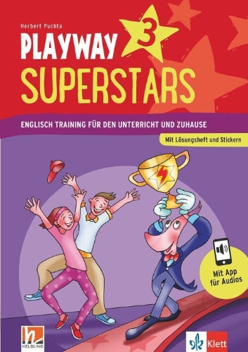Buchcover und Innenansicht für das Buch: Playway 3. Ab Klasse 1. Activity Book Superstar Training Klasse 3