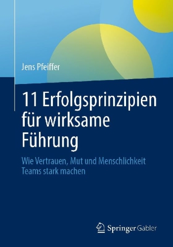 Buchcover und Innenansicht für das Buch: 11 Erfolgsprinzipien für wirksame Führung