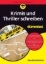Buchcover und Innenansicht für das Buch: Krimis und Thriller schreiben für Dummies