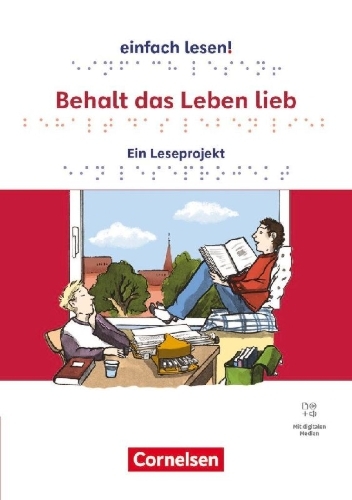 Buchcover und Innenansicht für das Buch: Behalt das Leben lieb