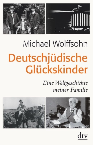 Buchcover und Innenansicht für das Buch: Deutschjüdische Glückskinder
