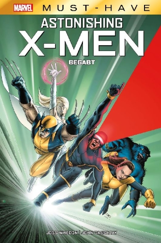 Buchcover und Innenansicht für das Buch: Astonishing X-Men (2004) 1-12