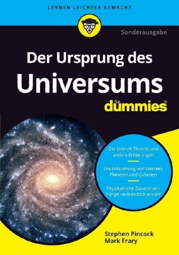Buchcover und Innenansicht für das Buch: Der Ursprung des Universums für Dummies