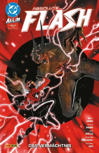 Buchcover und Innenansicht für das Buch: Absolute Flash