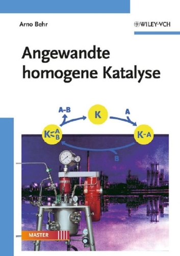 Buchcover und Innenansicht für das Buch: Angewandte homogene Katalyse