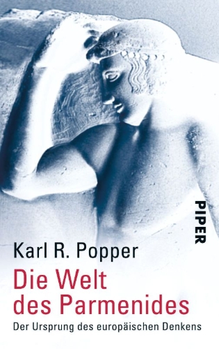 Buchcover und Innenansicht für das Buch: The World of Parmenides