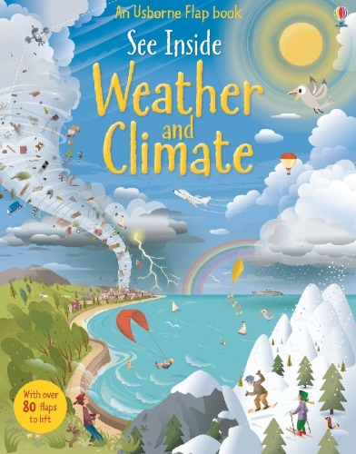 Buchcover und Innenansicht für das Buch: See Inside: Weather and Climate