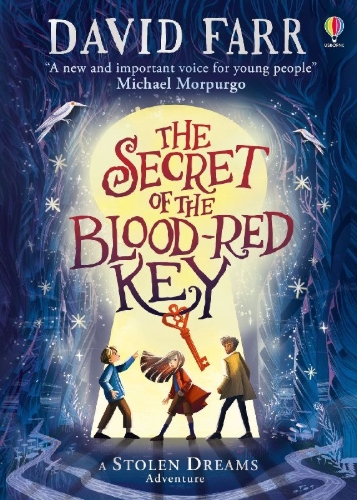 Buchcover und Innenansicht für das Buch: The Secret of the Blood-Red Key