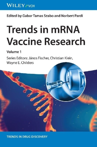 Buchcover und Innenansicht für das Buch: Trends in mRNA Vaccine Research