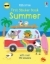 Buchcover und Innenansicht für das Buch: First Sticker Book Summer