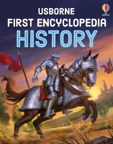 Buchcover und Innenansicht für das Buch: First Encyclopedia of History