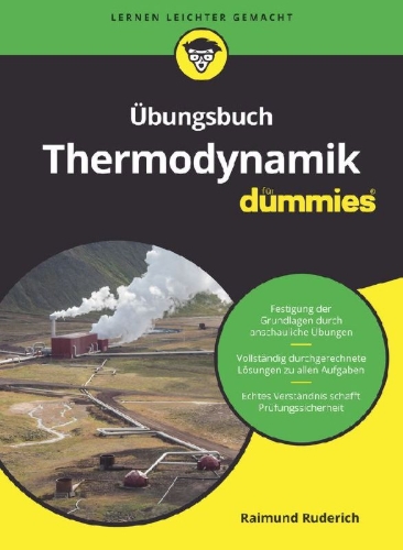 Buchcover und Innenansicht für das Buch: Übungsbuch Thermodynamik für Dummies