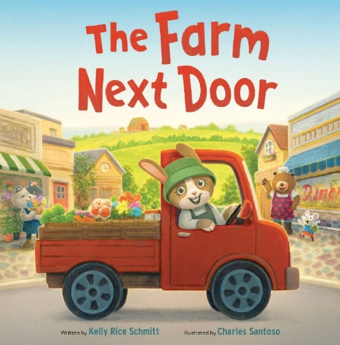 Buchcover und Innenansicht für das Buch: The Farm Next Door