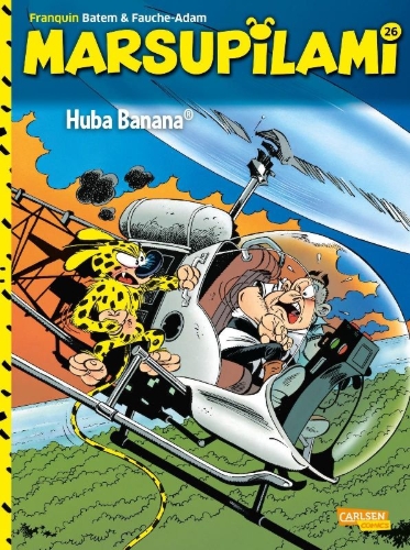 Buchcover und Innenansicht für das Buch: Marsupilami 11: Houba banana