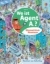 Buchcover und Innenansicht für das Buch: Wimmelrätsel-Abenteuer: Wo ist Agent A.?