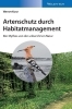 Buchcover und Innenansicht für das Buch: Artenschutz durch Habitatmanagement