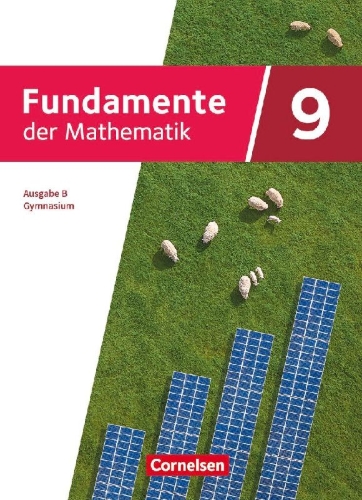 Buchcover und Innenansicht für das Buch: Fundamente der Mathematik - Ausgabe B - ab 2024 - 9. Schuljahr