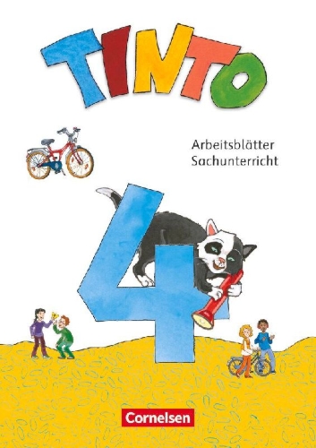 Buchcover und Innenansicht für das Buch: Tinto Sachunterricht 4. Schuljahr - Arbeitsblätter