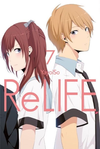 Buchcover und Innenansicht für das Buch: ReLIFE 07