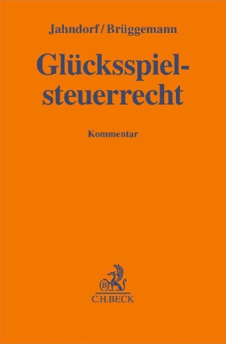 Buchcover und Innenansicht für das Buch: Glücksspielsteuerrecht
