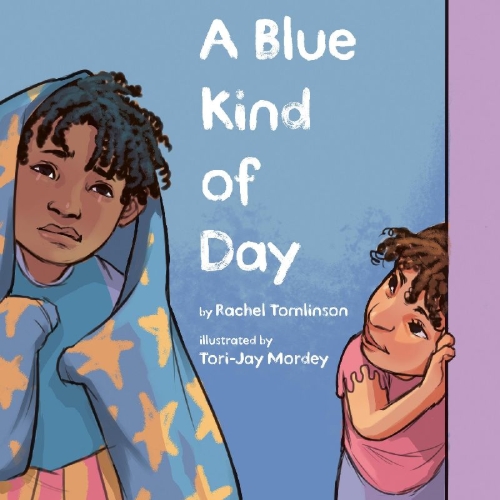 Buchcover und Innenansicht für das Buch: A Blue Kind of Day