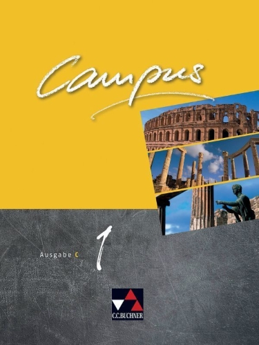 Buchcover und Innenansicht für das Buch: Campus C - neu 1 Lehrbuch