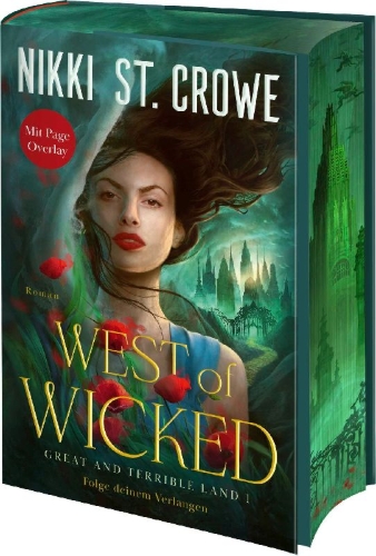 Buchcover und Innenansicht für das Buch: West of Wicked