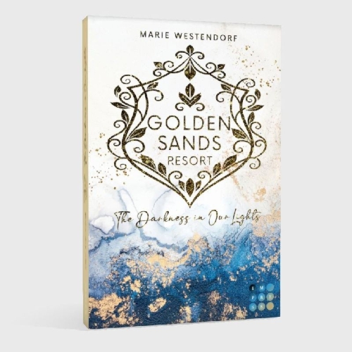 Buchcover und Innenansicht für das Buch: Golden Sands Resort 1: The Darkness in Our Lights