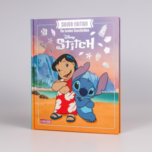 Buchcover und Innenansicht für das Buch: Disney Silver-Edition: STITCH (Geschichten mit Lilo & Stitch)