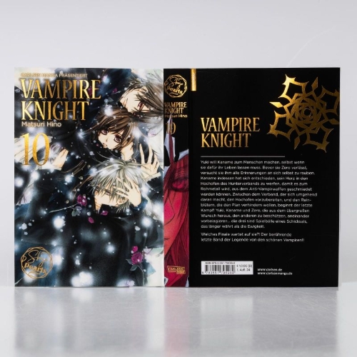 Buchcover und Innenansicht für das Buch: Vampire Knight