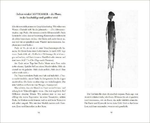 Buchcover und Innenansicht für das Buch: Heitere Himmel