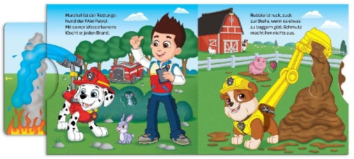 Buchcover und Innenansicht für das Buch: Paw Patrol: Pawsome Heroes!