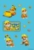 Buchcover und Innenansicht für das Buch: Rubble & Crew: Superstarker Sticker- und Malspaß