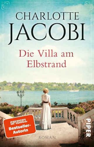 Buchcover und Innenansicht für das Buch: Die Villa am Elbstrand