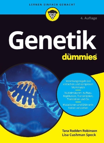 Buchcover und Innenansicht für das Buch: Genetik für Dummies