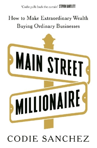 Buchcover und Innenansicht für das Buch: Main Street Millionaire