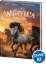 Buchcover und Innenansicht für das Buch: Wildpferde - mutig und frei (Band 5) - Rauch über der Prärie