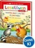 Buchcover und Innenansicht für das Buch: Leselöwen 1. Klasse - Tierfreunde halten zusammen!