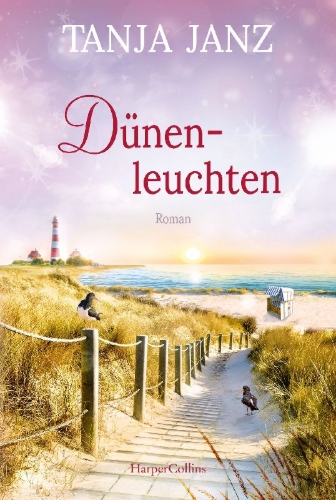 Buchcover und Innenansicht für das Buch: Dünenleuchten