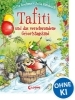 Buchcover und Innenansicht für das Buch: Tafiti und das verschwundene Geburtstagskind