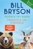 Buchcover und Innenansicht für das Buch: Picknick mit Bären und Frühstück mit Kängurus