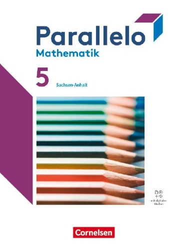 Buchcover und Innenansicht für das Buch: Parallelo 5. Schuljahr. Sachsen-Anhalt - Schulbuch - Mit digitalen Hilfen, Erklärfilmen und Wortvertonungen