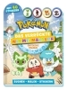 Buchcover und Innenansicht für das Buch: Pokémon: Das verrückte Wimmelmalbuch - Entdecke Paldea!