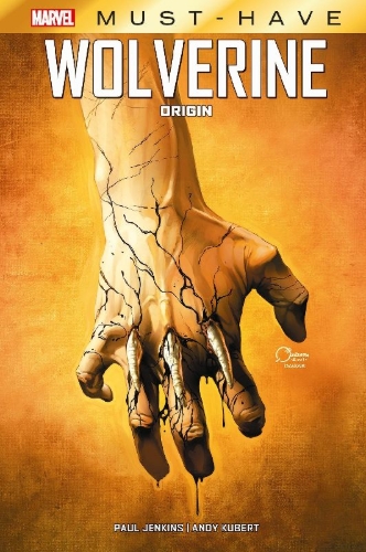 Buchcover und Innenansicht für das Buch: Wolverine: Origin (2001)